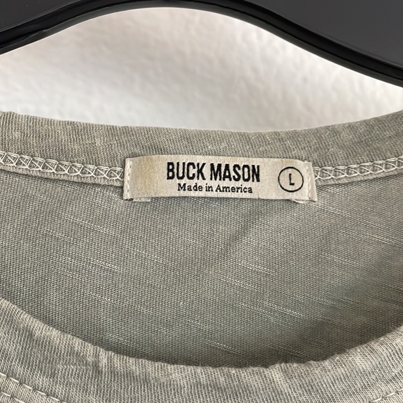 Men’s Buck Mason t-shirts (2) size Large - Picture 3 of 6